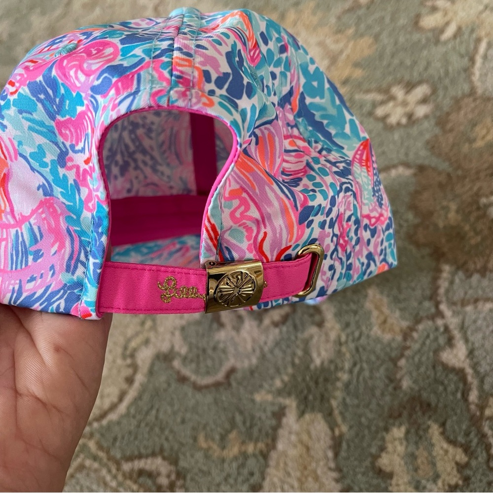 NWOT Lilly Pulitzer Run Around Hat - Picture 2 of 6